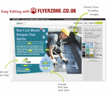 Plumbers: Personalise your Flyers and Leaflets in Minutes!