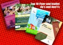 Top 10 Flyer Design Do’s and Dont’s