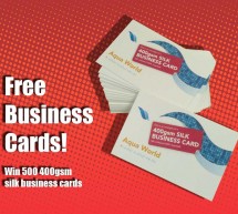 Free business cards! Free business cards!