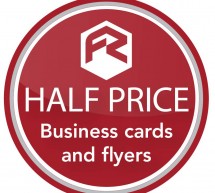 Half price flyers, folded leaflets and business cards in February!