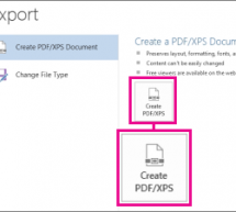 Saving a Microsoft Word 2013 document as a PDF
