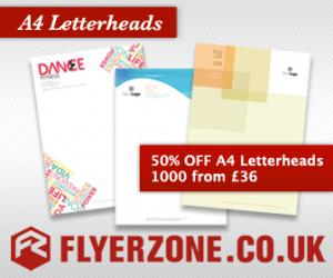 1000 A4 Letterheads from Â£36