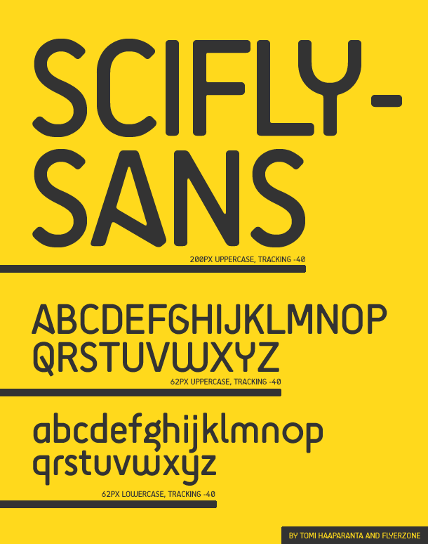 SciFly Sans Free Font